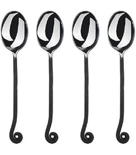 Amazon.com | Gourmet Settings - 4-Piece Mini Spoons Set - Treble